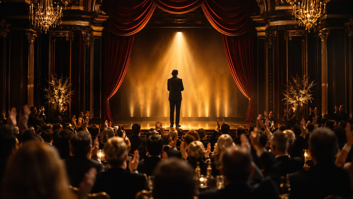 Palco e reconhecimento